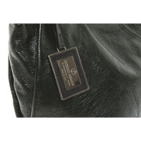 Giorgio Armani Handbag Patent leather in Green