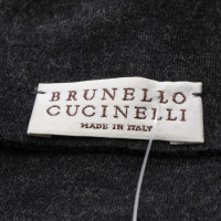 Brunello Cucinelli Jurk Wol in Grijs