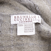 Brunello Cucinelli Schal/Tuch aus Kaschmir in Grün