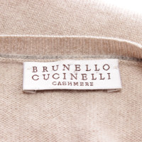 Brunello Cucinelli Capispalla in Cashmere in Beige