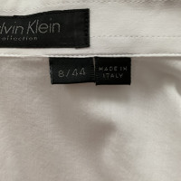 Calvin Klein Collection Oberteil aus Baumwolle in Weiß