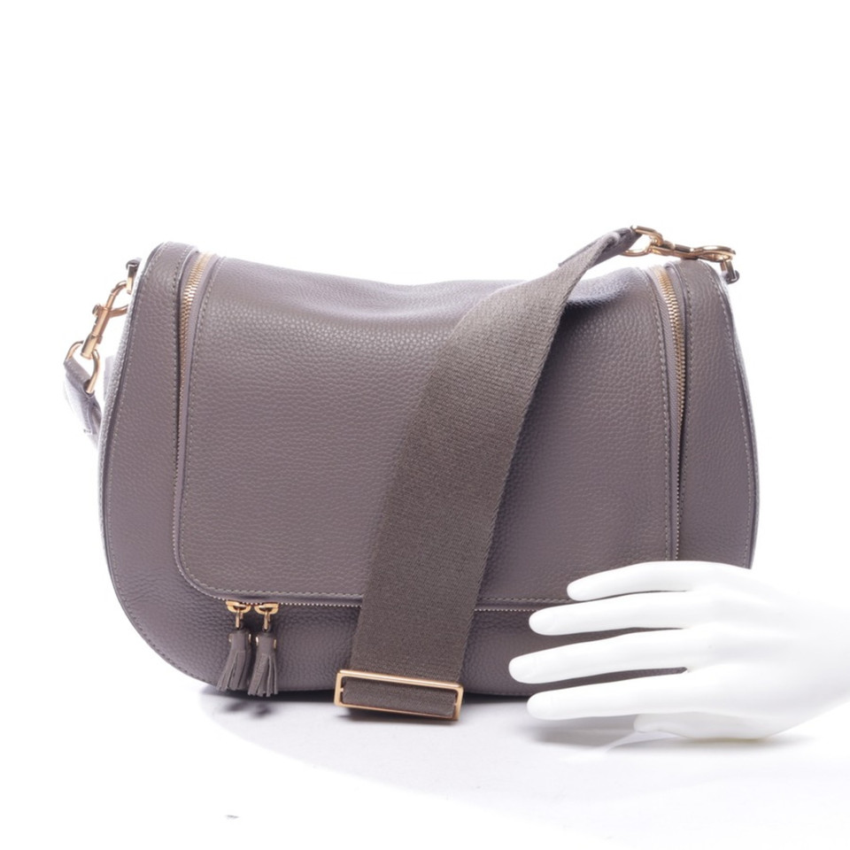 Anya Hindmarch Shoulder bag Leather in Taupe