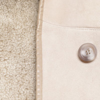 Bally Giacca/Cappotto in Pelle in Beige