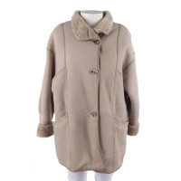 Bally Veste/Manteau en Cuir en Beige