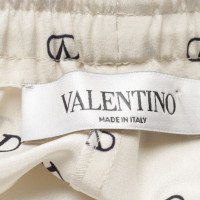 Valentino Garavani Hose aus Seide in Creme