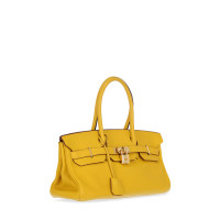 Hermès Birkin JPG Shoulder Bag aus Leder in Gelb