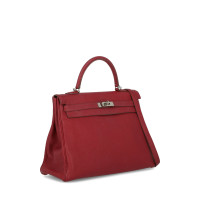 Hermès Kelly Bag 35 en Cuir en Rouge