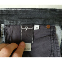 7 For All Mankind Jeans Katoen in Zwart