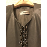 Guy Laroche Vest Leather in Grey