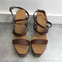 Castañer Sandals Leather in Brown