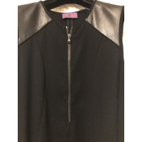 Irfé Vestito in Pelle in Nero