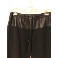Irfé Trousers Leather in Black