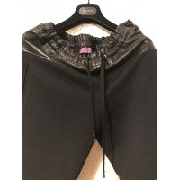 Irfé Trousers Leather in Black