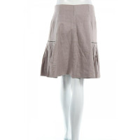 Sarah Pacini Skirt Linen in Grey