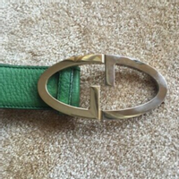 Gucci Cintura in Pelle in Verde