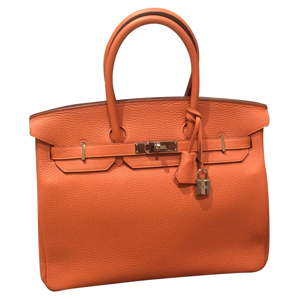 Hermès Birkin Bag Leather in Orange