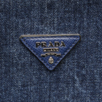 Prada Tote Bag aus Jeansstoff in Blau