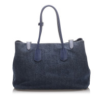 Prada Tote Bag aus Jeansstoff in Blau