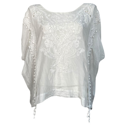 Emilio Pucci Top Cotton in White