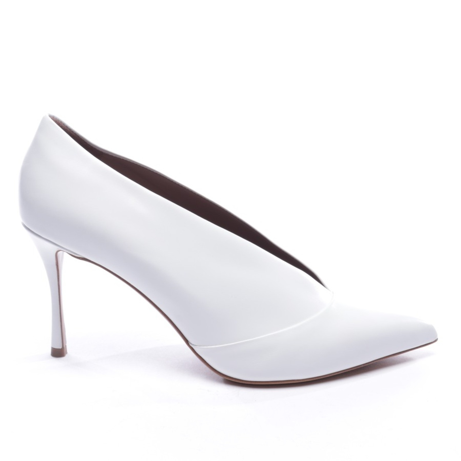 Tabitha Simmons Pumps/Peeptoes Leather in White - Second Hand Tabitha  Simmons Pumps/Peeptoes Leather in White buy used for 300€ (4430326)