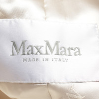 Max Mara Jas/Mantel in Wit