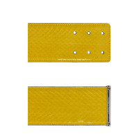 Alexander McQueen Belt Leather in Yellow