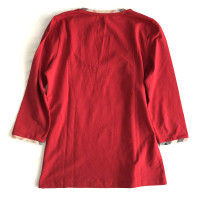 Burberry Top Cotton in Red