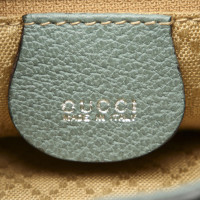 Gucci Rucksack aus Wildleder in Blau