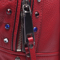 Marc Jacobs Rucksack aus Leder in Rot