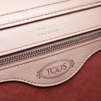 Tod's Wave Bag Mini 26 cm in Pelle in Color carne