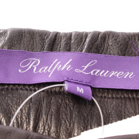 Ralph Lauren Purple Label Rok Leer in Groen