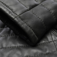 Oakwood Jacke/Mantel aus Leder in Grau