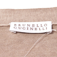 Brunello Cucinelli Top en Coton en Marron