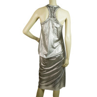 Masnada Dress Cotton in Silvery