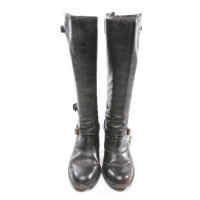 Belstaff Boots Leather in Black