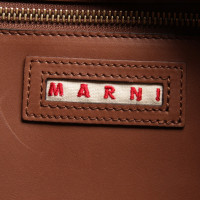 Marni Handtasche aus Leder in Braun