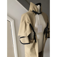 Victoria Beckham Jacket/Coat Cotton in Beige