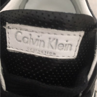 Calvin Klein Collection Sneakers Leer in Zwart