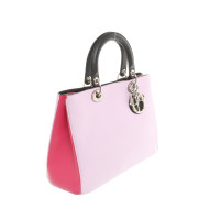 Christian Dior Diorissimo Bag Medium en Cuir en Rose/pink