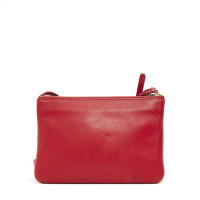 Céline Trio Small Leather in Red