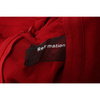 Reformation Robe en Viscose en Rouge