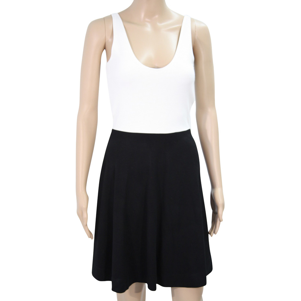 French Connection Dress in black / white