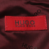 Hugo Boss Robe de velours à motif Paisley