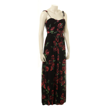 Erin Fetherston Longue robe avec motif de fleurs