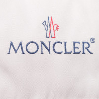 Moncler Jacke/Mantel aus Baumwolle in Khaki