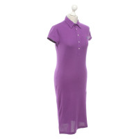 Ralph Lauren Kleid aus Baumwolle in Violett