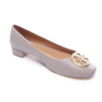 Tory Burch Pumps/Peeptoes Leather in Taupe