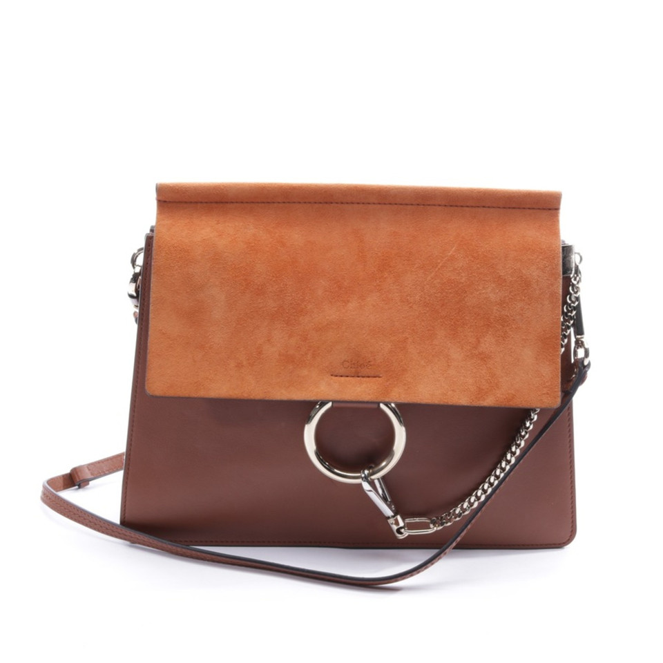 Chloé Faye Bag Leather in Brown