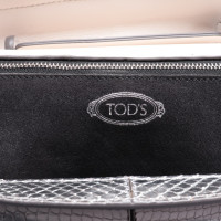 Tod's Wave Bag Mini 26 cm in Silbern