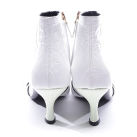 Erdem Bottines en Cuir en Blanc